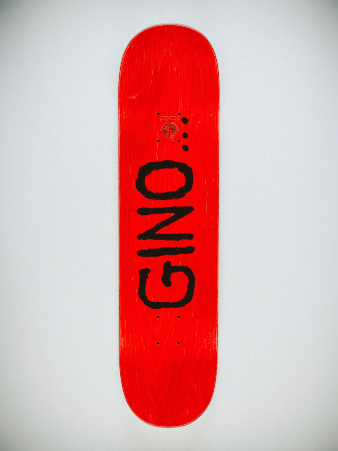 Fukcing Awesome Gino Iannucci Statue 8'' Skateboard Deck | RAINBOW FOIL