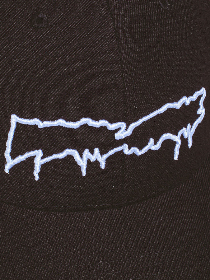 Fucking Awesome Drip Logo Snapback Hat | BLACK