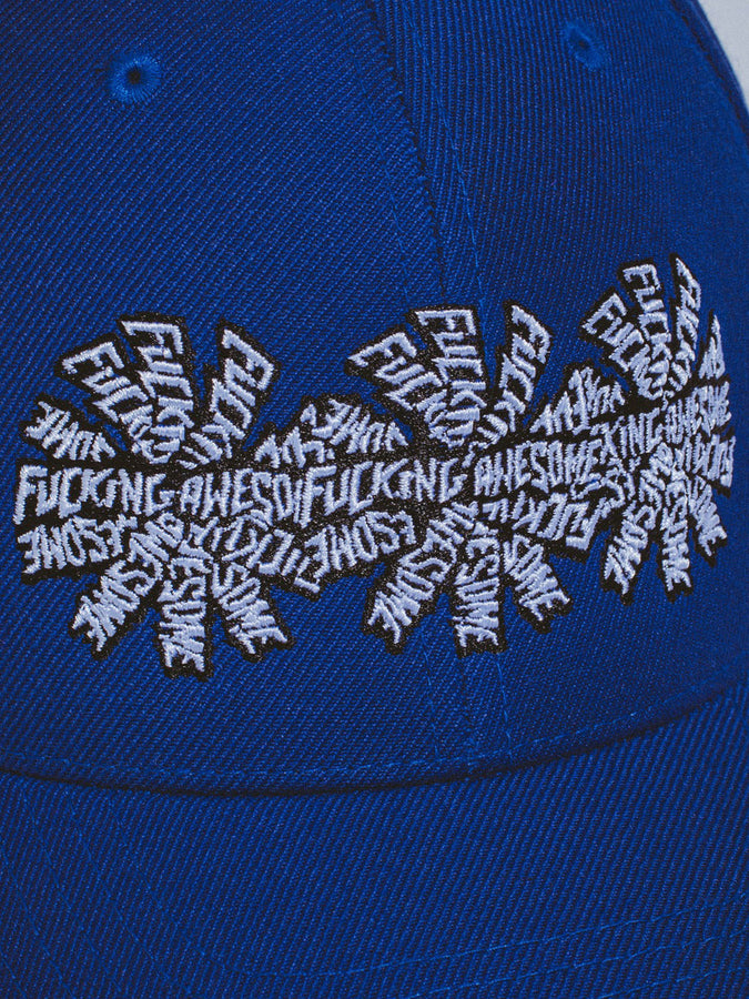 Fucking Awesome 3 Spiral Snapback Hat | ROYAL