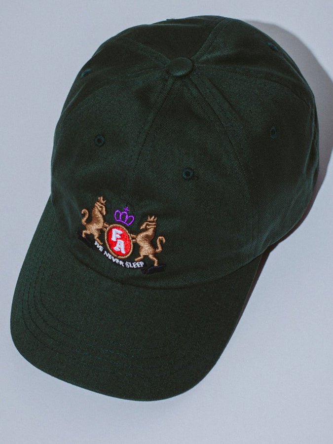 Fucking Awesome Core Crest Strapback Hat | FOREST GREEN