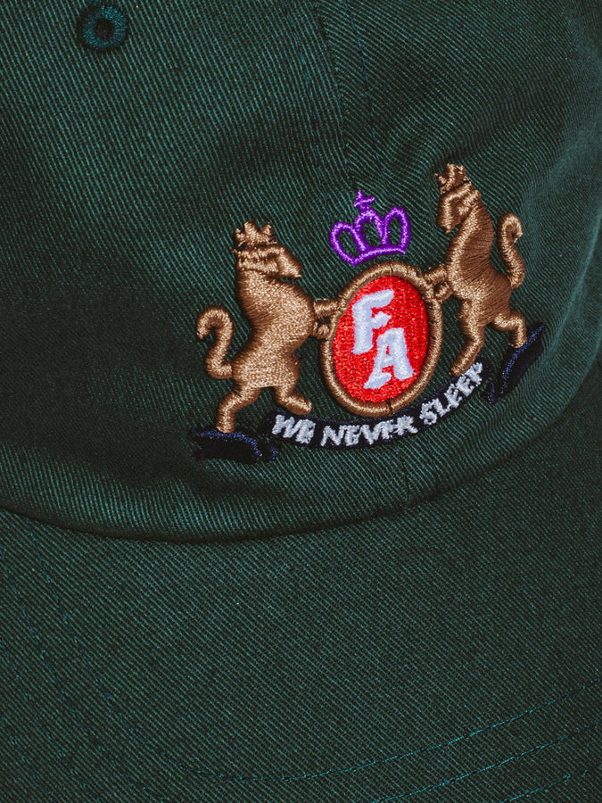Fucking Awesome Core Crest Strapback Hat | FOREST GREEN