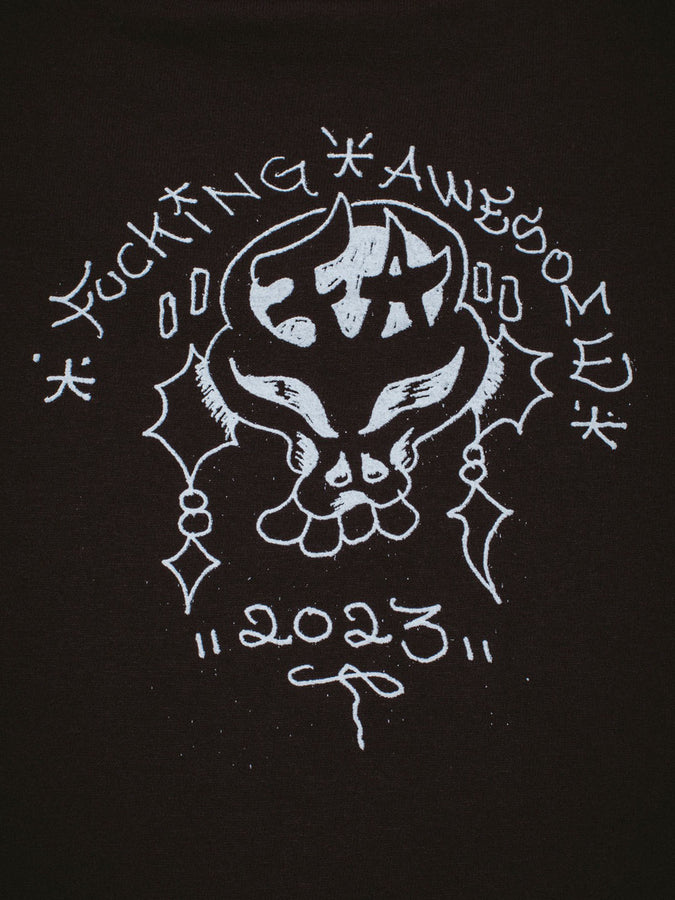 Fucking Awesome Savie T-Shirt Spring 2024 | BLACK