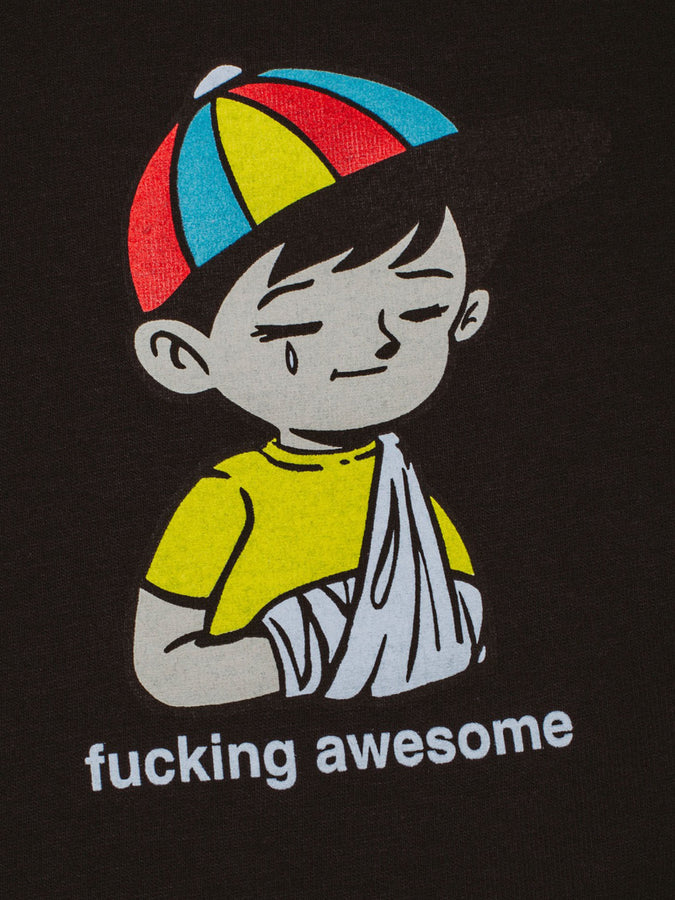 Fucking Awesome Wanto Kid T-Shirt Spring 2024 | BLACK