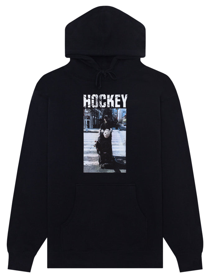Hockey Crosswalk Hoodie Spring 2024 | BLACK