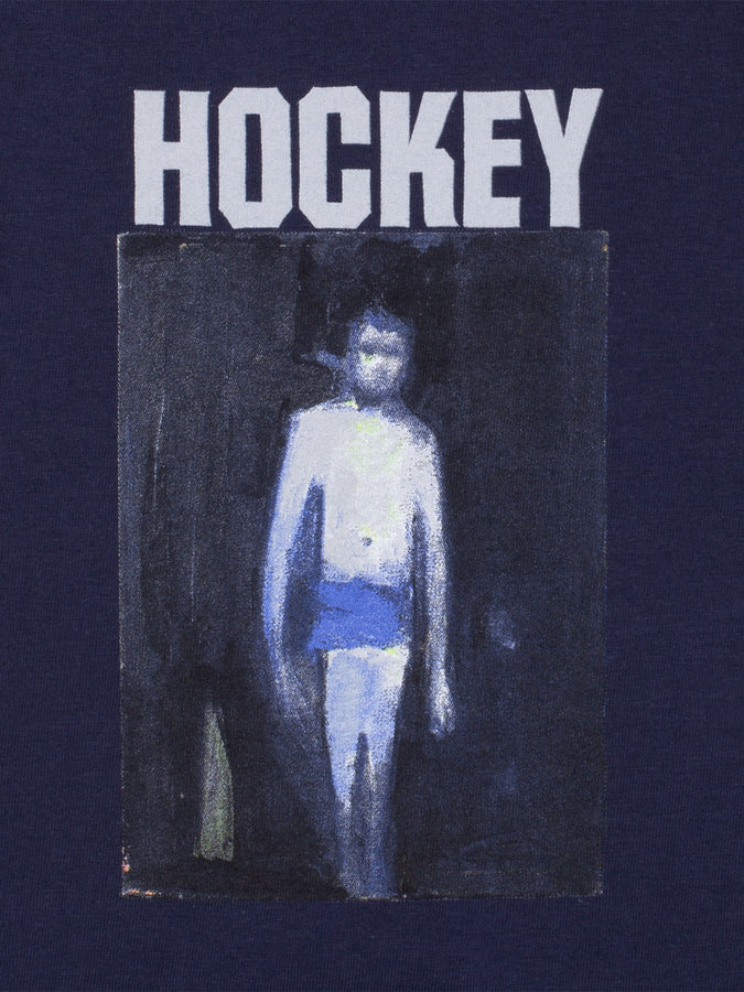 Hockey 50% of Anxiety T-Shirt Spring 2024 | NAVY