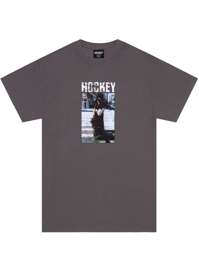 Hockey Crosswalk T-Shirt Spring 2024 | CHARCOAL