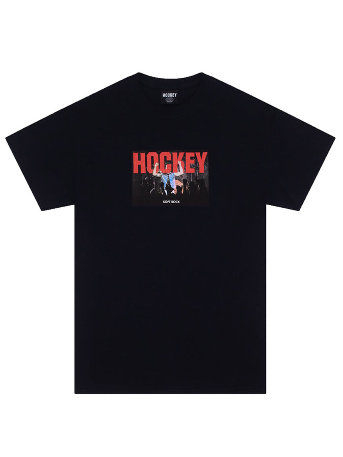 Hockey Soft Rock Short Sleeve T-Shirt Fall 2024 | BLACK