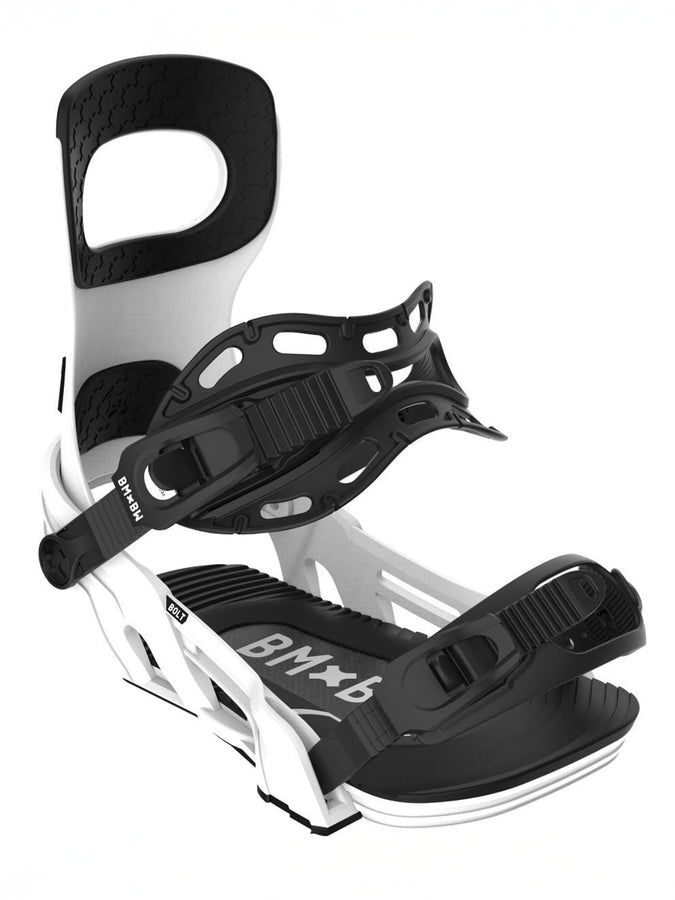 Bent Metal Bolt Snowboard Bindings 2026 | WHITE