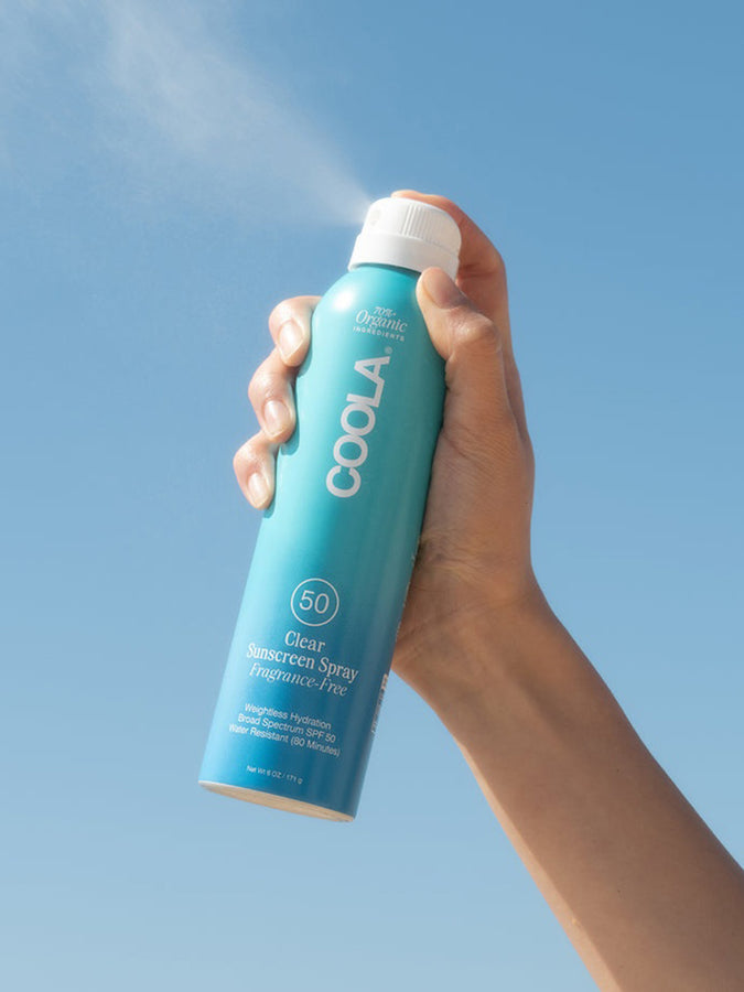 Coola Clear Sunscreen Spray SPF 50 2026 | ASSORTED