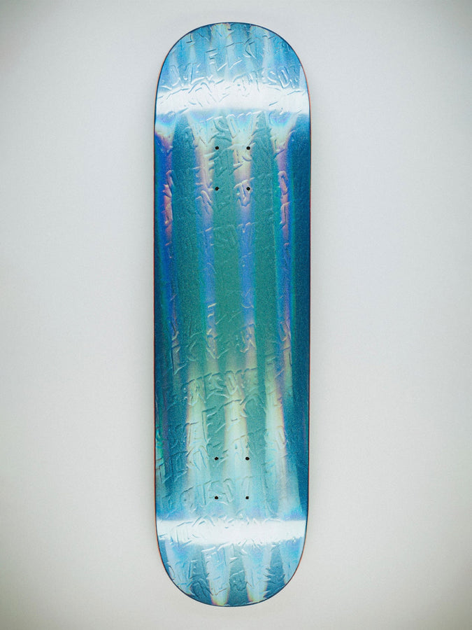 Fucking Awesome Embossed Gama Ray Blue Skateboard Deck | BLUE