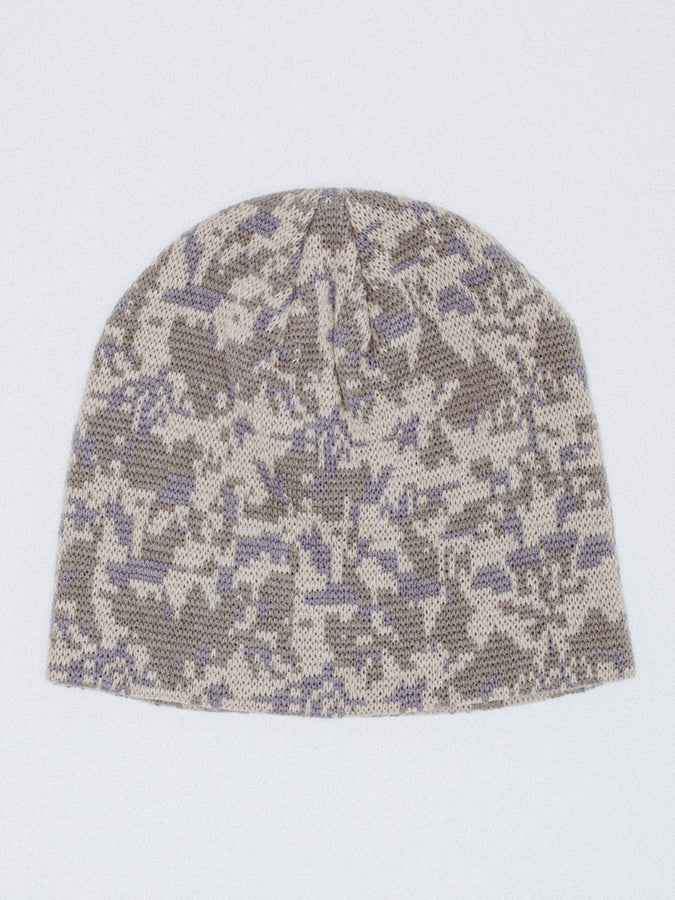 Fucking Awesome Embroidered Stamp Logo Skully Beanie | CAMO