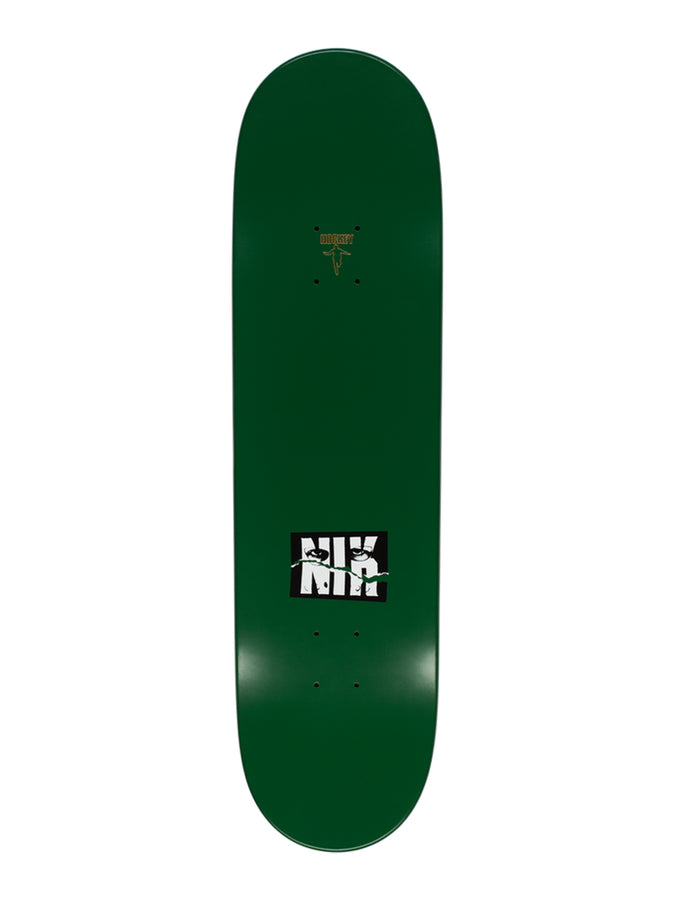Hockey Nick Stain Side One 8.25'' & 8.44'' Skateboard Deck | GREEN