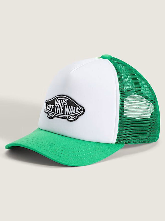 Vans Classic Patch Curved Bill Trucker Hat | VIVID VERDANT (FLX)
