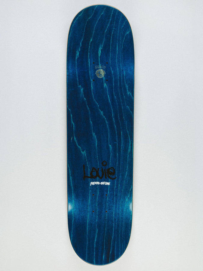 Fucking Awesome Louie Lopez Spider Twin Tail Skateboard Deck | BLACK