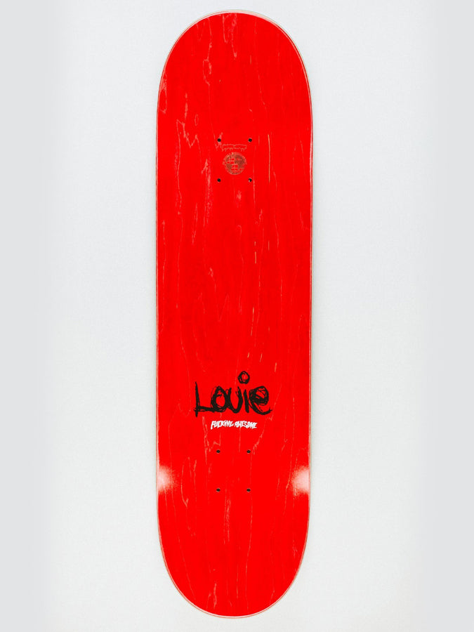 Fucking Awesome Louie Lopez Mural Twin Tail Skateboard Deck | PURPLE