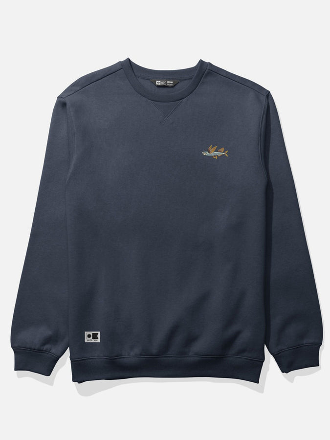 Salty Crew Worn In Crewneck Sweatshirt Spring 2026 | NAVY