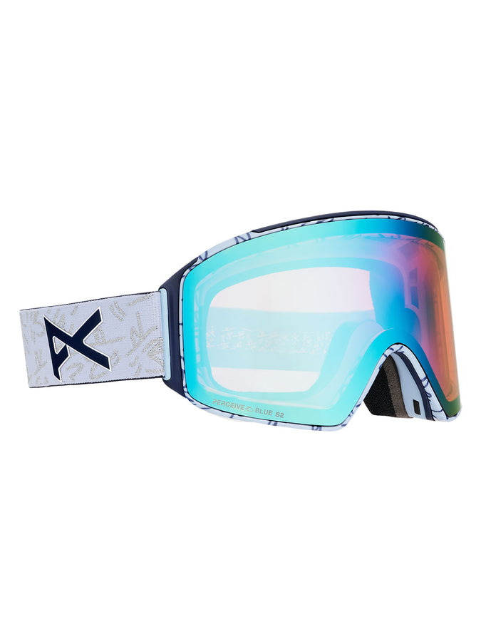 Anon x Lucas B M4 Midnight Gus + Bonus Lens + MFI Mask Goggle | MDNGHTGS/PRCV VRBL BLUE (18X)