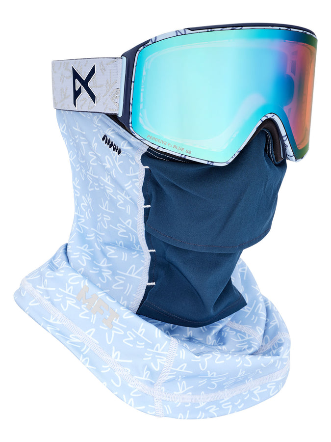 Anon x Lucas B M4 Midnight Gus + Bonus Lens + MFI Mask Goggle | MDNGHTGS/PRCV VRBL BLUE (18X)