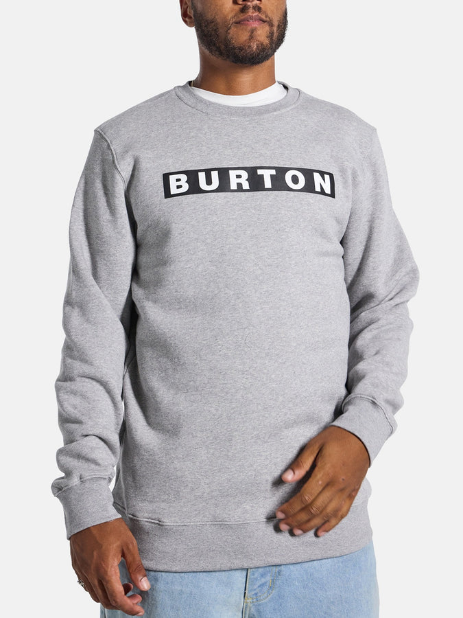 Burton Vault Crewneck Sweatshirt | GREY HEATHER (020)