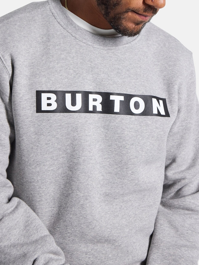 Burton Vault Crewneck Sweatshirt | GREY HEATHER (020)