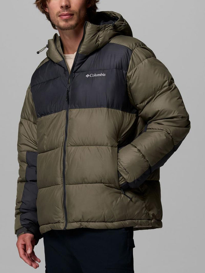 Columbia Pike Lake II Hooded 2027 – Insulated Jacket | STONE GREEN/SHARK (399)