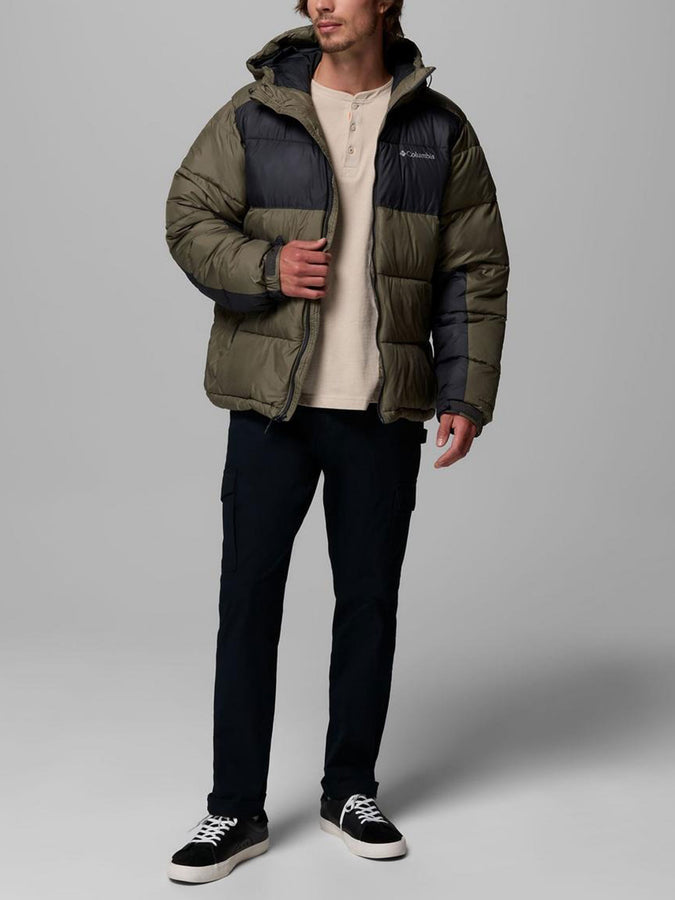 Columbia Pike Lake II Hooded 2027 – Insulated Jacket | STONE GREEN/SHARK (399)