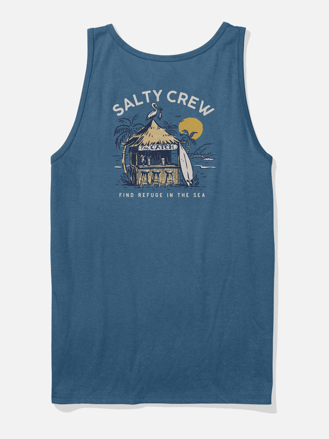 Salty Crew The Catch Tank Top Summer 2026 | CAST BLUE