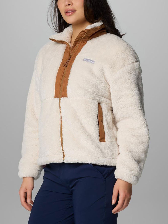 Columbia Boundless Discovery Sherpa Jacket Fall 2026 | CHALK/CAMEL BROWN (191)