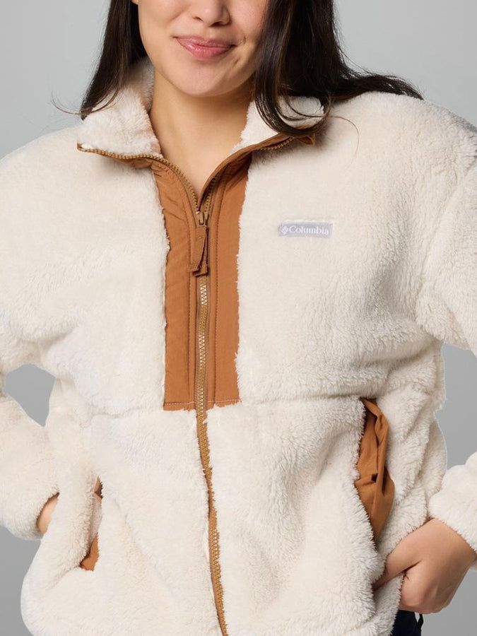 Columbia Boundless Discovery Sherpa Jacket Fall 2026 | CHALK/CAMEL BROWN (191)