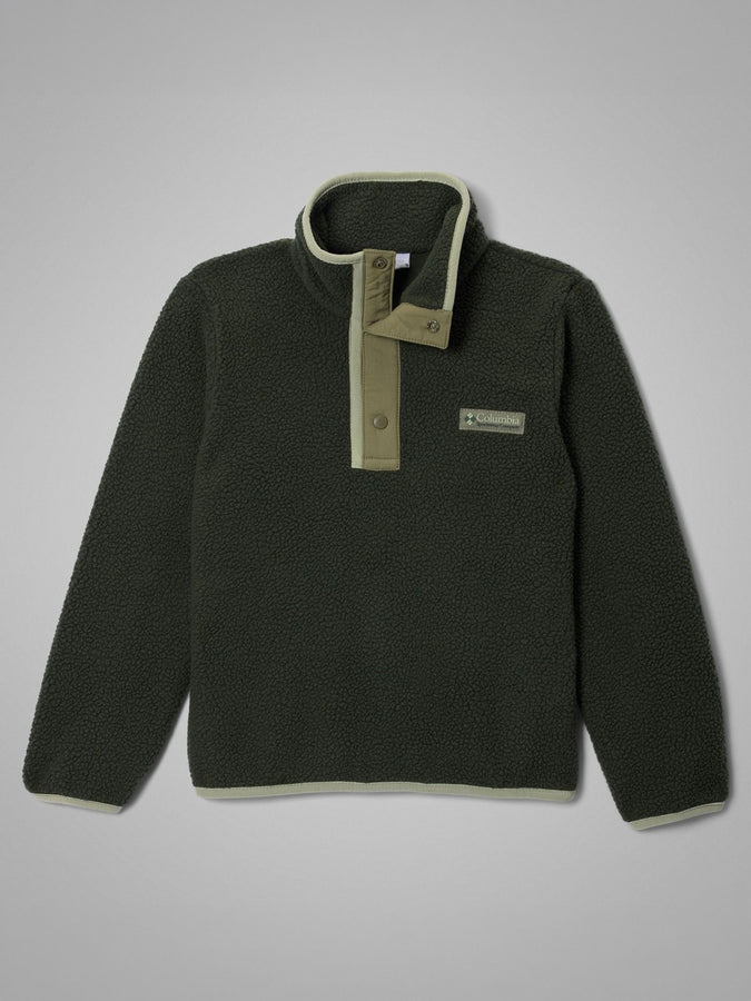 Columbia Helvetia II 1/2 Zip Polar Fleece Fall 2026 | GREENSCAPE/STN GRN/SFR (366)