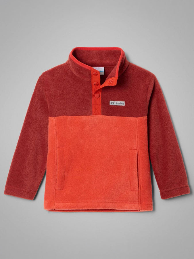 Columbia Steens Mtn II 1/4 Snap Fleece Fall 2026 | SUPER SONIC/RED OXIDE (845)