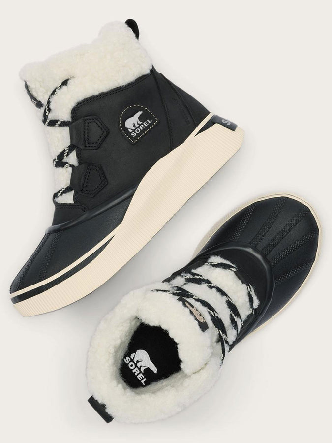Sorel Out N About IV Chillz WP Black Winter Boots Winter 2027 | BLACK/SEA SALT (013)