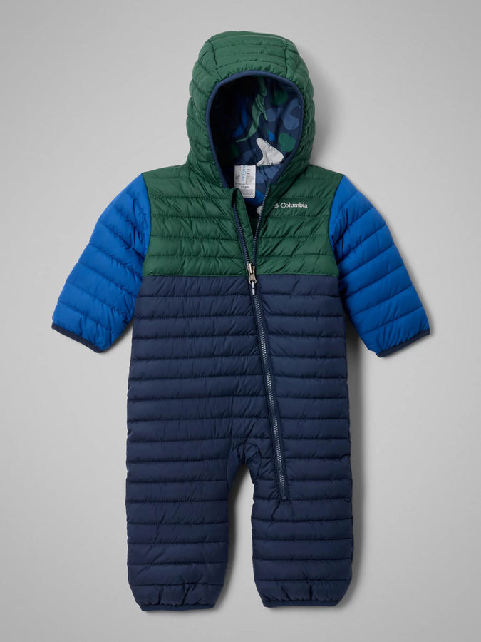 Columbia Powder Lite II Rvrsble Bunting One Piece Winter 2026 | CLLGT NVY/RNFRST/MNT BLU (464)