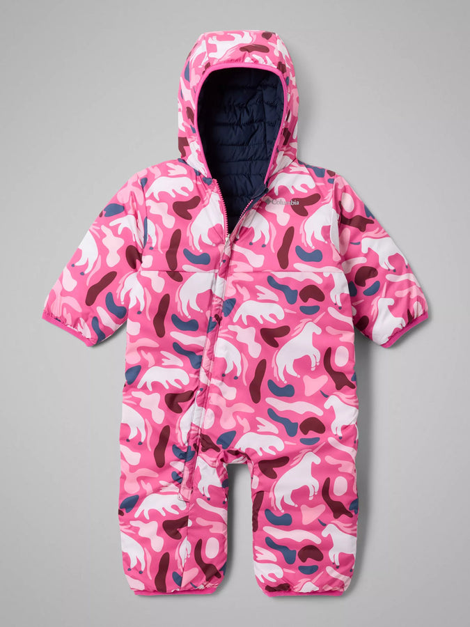 Columbia Powder Lite II Rvrsble Bunting One Piece Winter 2026 | STN PNK/CLLGT NVY/RC WNE (609)