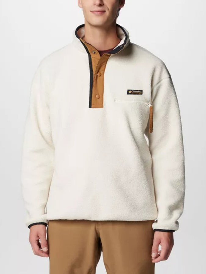 Columbia Helvetia II 1/2 Snap Fleece Sweater Fall 2025 | CHALK (191)
