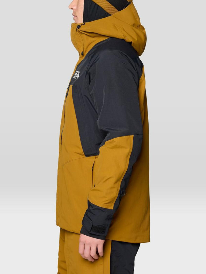 Mountain Hardwear First Tracks Insulated Jacket Winter 2026 | OLIVE GOLD/BLACK (255)