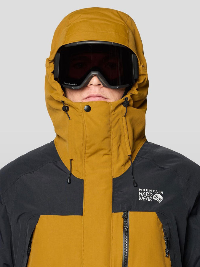 Mountain Hardwear First Tracks Insulated Jacket Winter 2026 | OLIVE GOLD/BLACK (255)