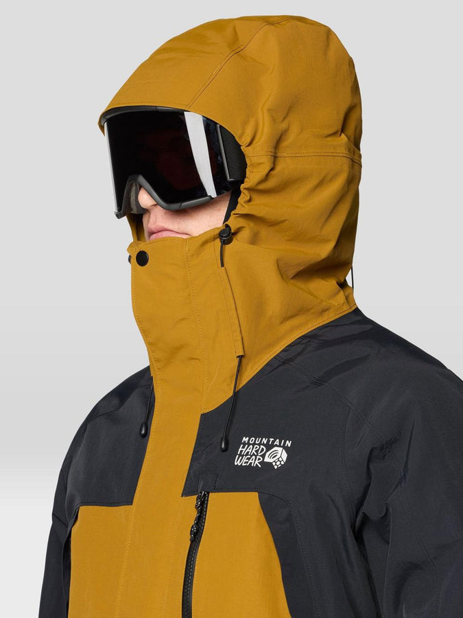 Mountain Hardwear First Tracks Insulated Jacket Winter 2026 | OLIVE GOLD/BLACK (255)