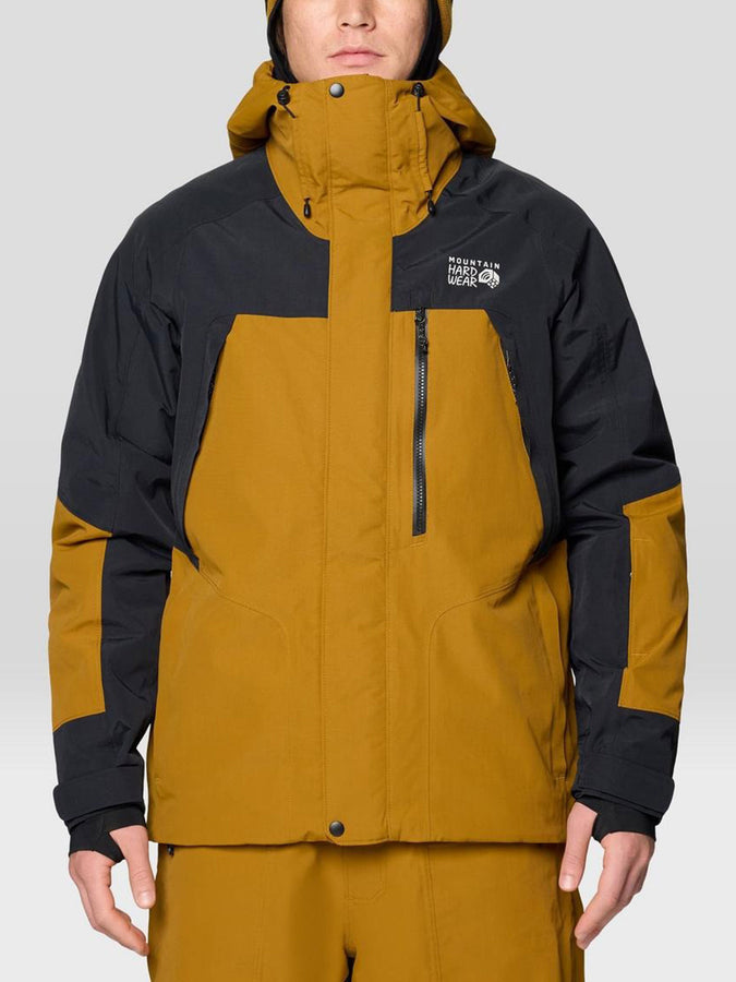 Mountain Hardwear First Tracks Insulated Jacket Winter 2026 | OLIVE GOLD/BLACK (255)