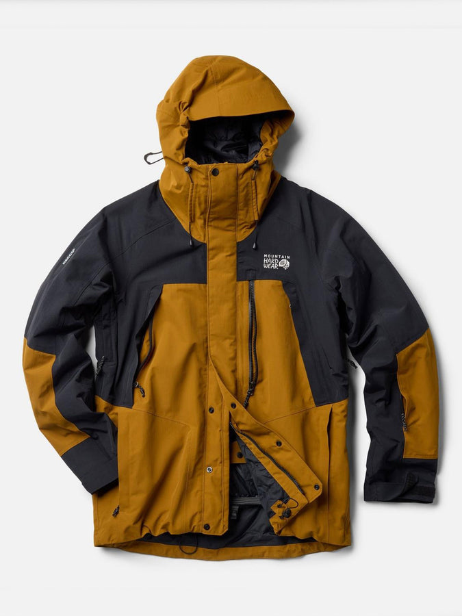 Mountain Hardwear First Tracks Insulated Jacket Winter 2026 | OLIVE GOLD/BLACK (255)