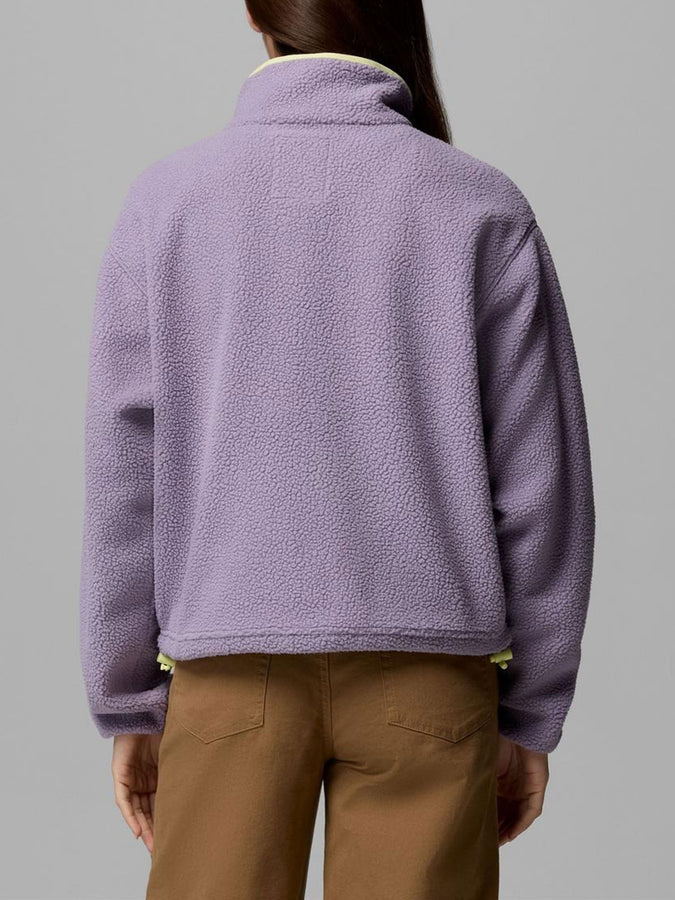 Columbia Helvetia II Cropped 1/2 Snap Fleece Spring 2026 | SHL PURPLE/LAVENDER/CTRN (555)