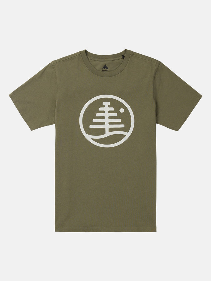Burton Family Tree T-Shirt Fall 2026 | FOREST MOSS (AA9)