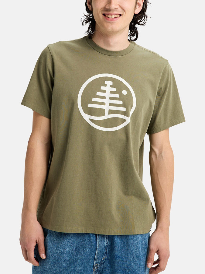 Burton Family Tree T-Shirt Fall 2026 | FOREST MOSS (AA9)