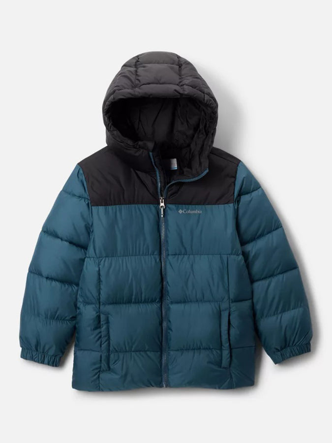 Columbia Puffect Hooded Jacket Fall 2025 | EVERBLUE/BLACK (429)
