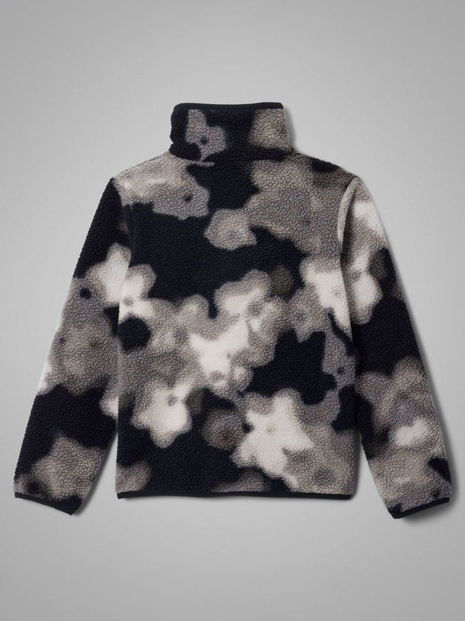 Columbia Helvetia II Printed 1/2 Snap Polar Fleece Fall 2026 | BLACK DYE FLOWER/BLACK (010)