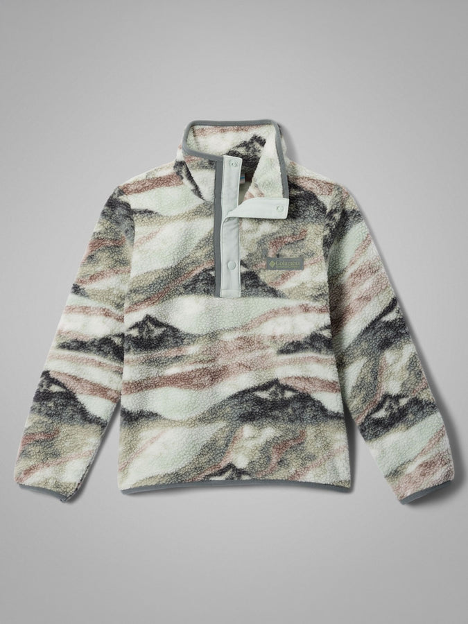 Columbia Helvetia II Printed 1/2 Snap Polar Fleece Fall 2026 | SEDONA SAGE SMT/TEA LGT (342)