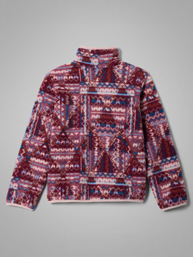 Columbia Helvetia II Printed 1/2 Snap Polar Fleece Fall 2026 | ANTIQUE MAUVE GEOMIX/PNK (551)