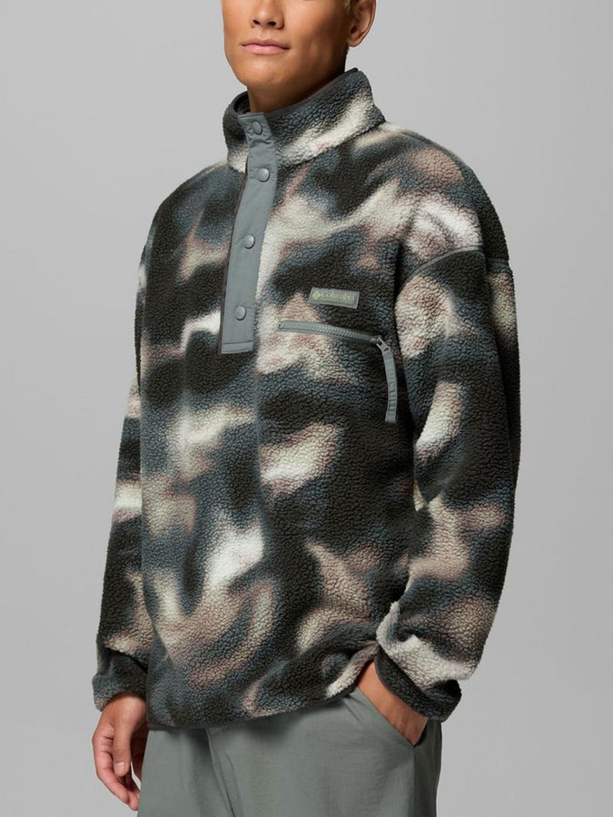 Columbia Helvetia II Printed 1/2 Snap Fleece Fall 2026 | SEDONA SAGE DYEFLOW (342)