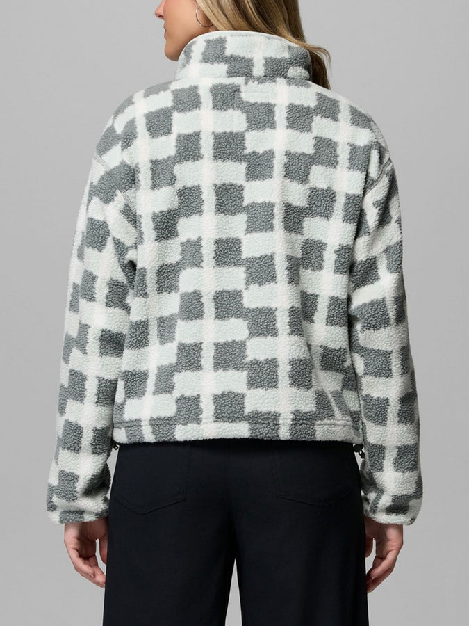 Columbia Helvetia II Printed Cropped Fleece Jacket Fall 2026 | SEDONA SAGE GEOSTACK (343)