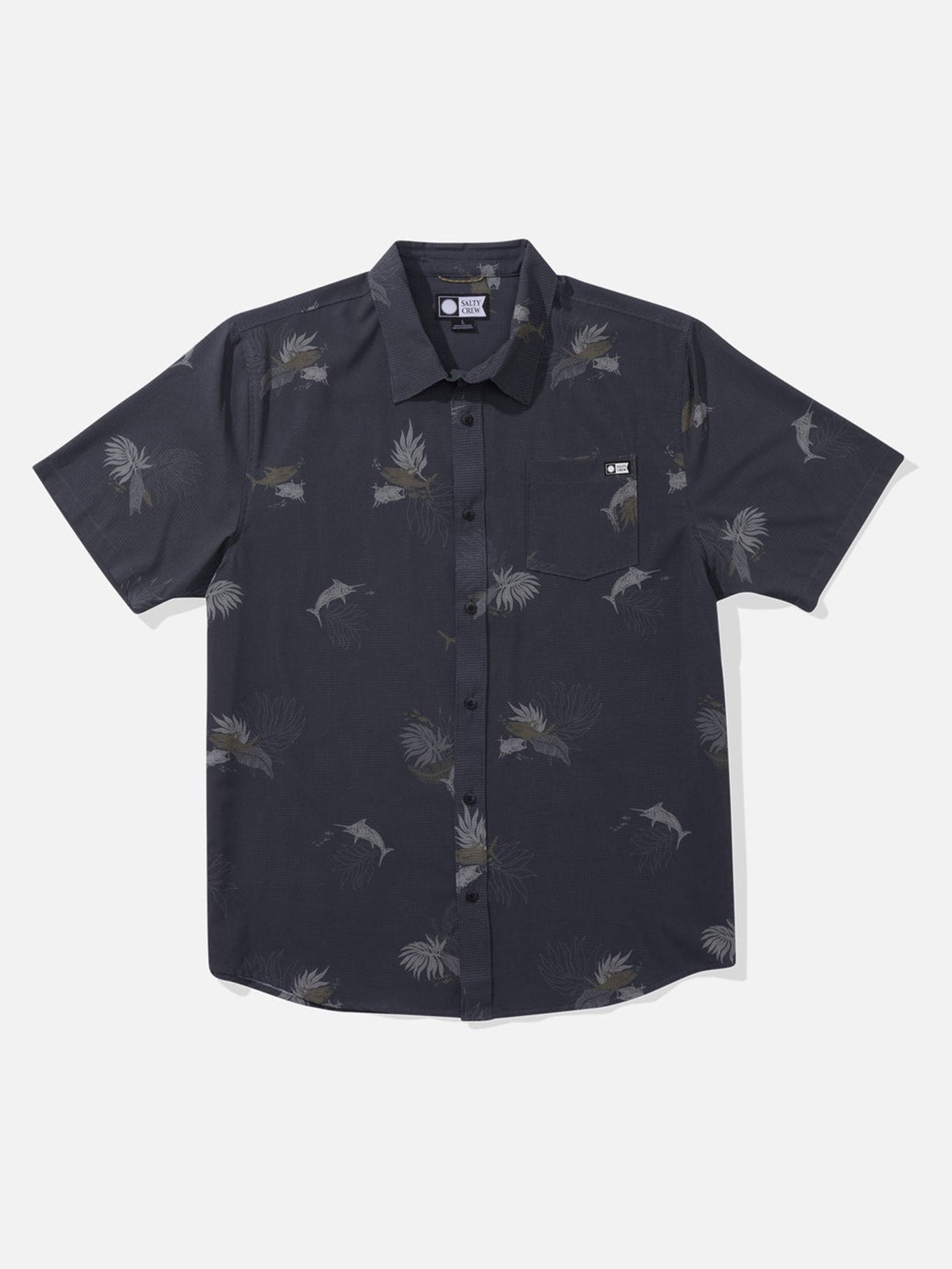 Salty Crew Breezer Perf Buttondown Shirt Spring 2025